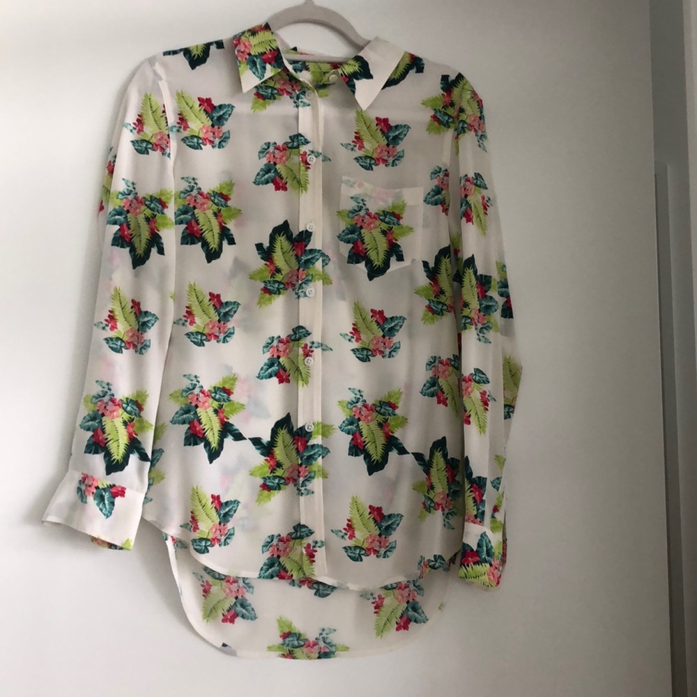 Equipment Silk Blouse